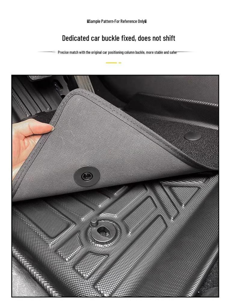 Floor Mats for 25-Year-Old MG ZS Hybrid LHD: Eco-friendly, Odorless, Waterproof, Wear-resistant, and Non-slip.