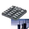 Black Plastic Rubber Keypad For XPR7550e XPR7580e DGP8550e DP4800E DP4801E Two Way Radio Accessories Construction Sites