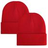 2025 Trending High Quality Custom Embroidery Logo Winter Head Warmer Knitted Beanie Hats with Character Pattern