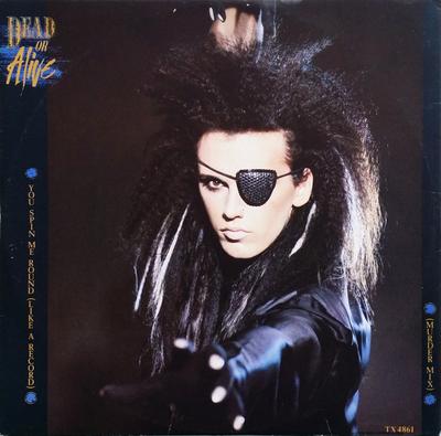 12-дюймовая пластинка DEAD OR ALIVE You Spin Me Round Like A Record TX4861 Epic 1984 UK Dance Electronica Б/у