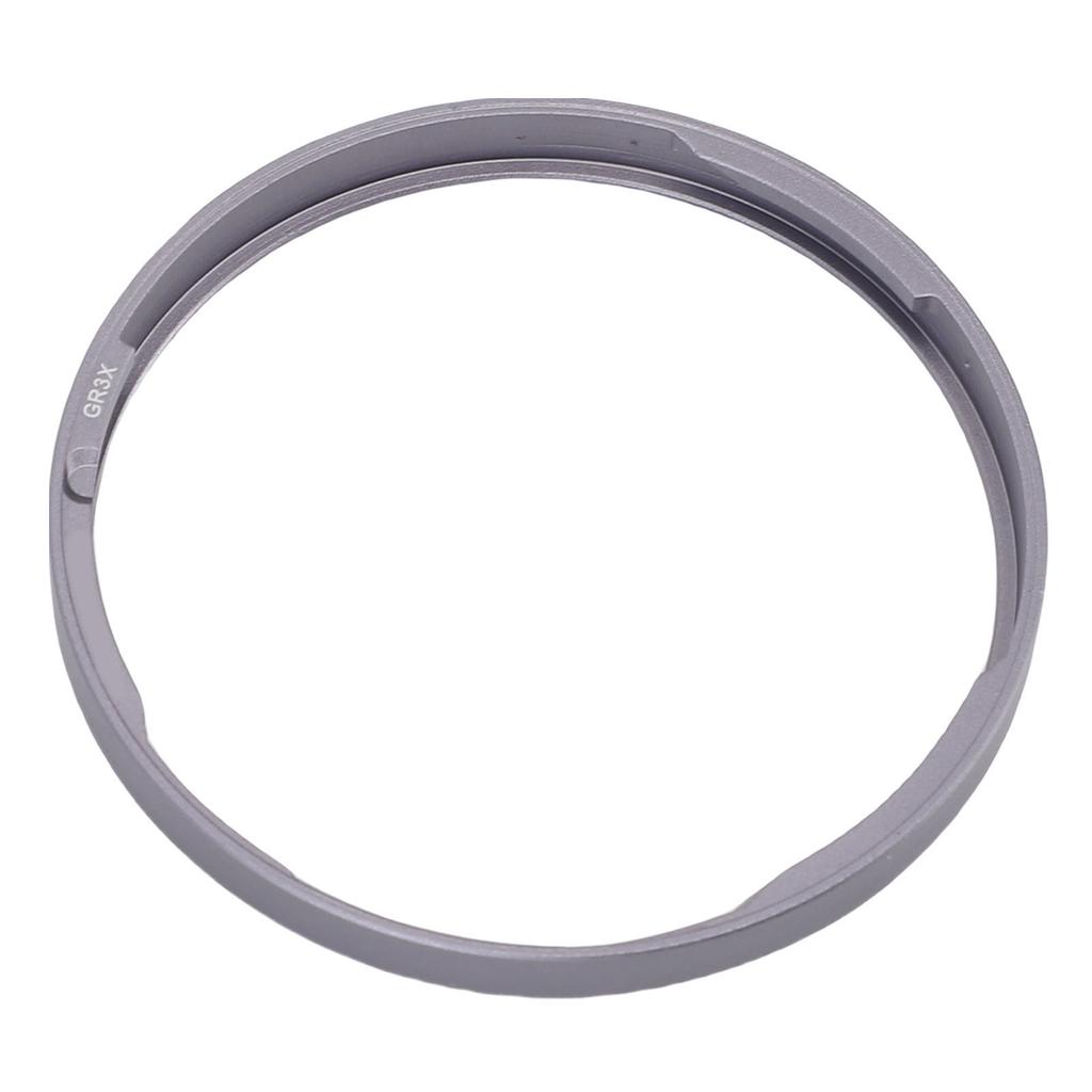GN 2 Lens Ring Cap Fit for GRIIIX Camera Aluminum Alloy Metal Lens Decoration Ring Cap Grey