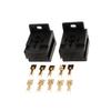 Relays 2x Base Suitable - Relay + for 10 Pin Terminals 5 Holder