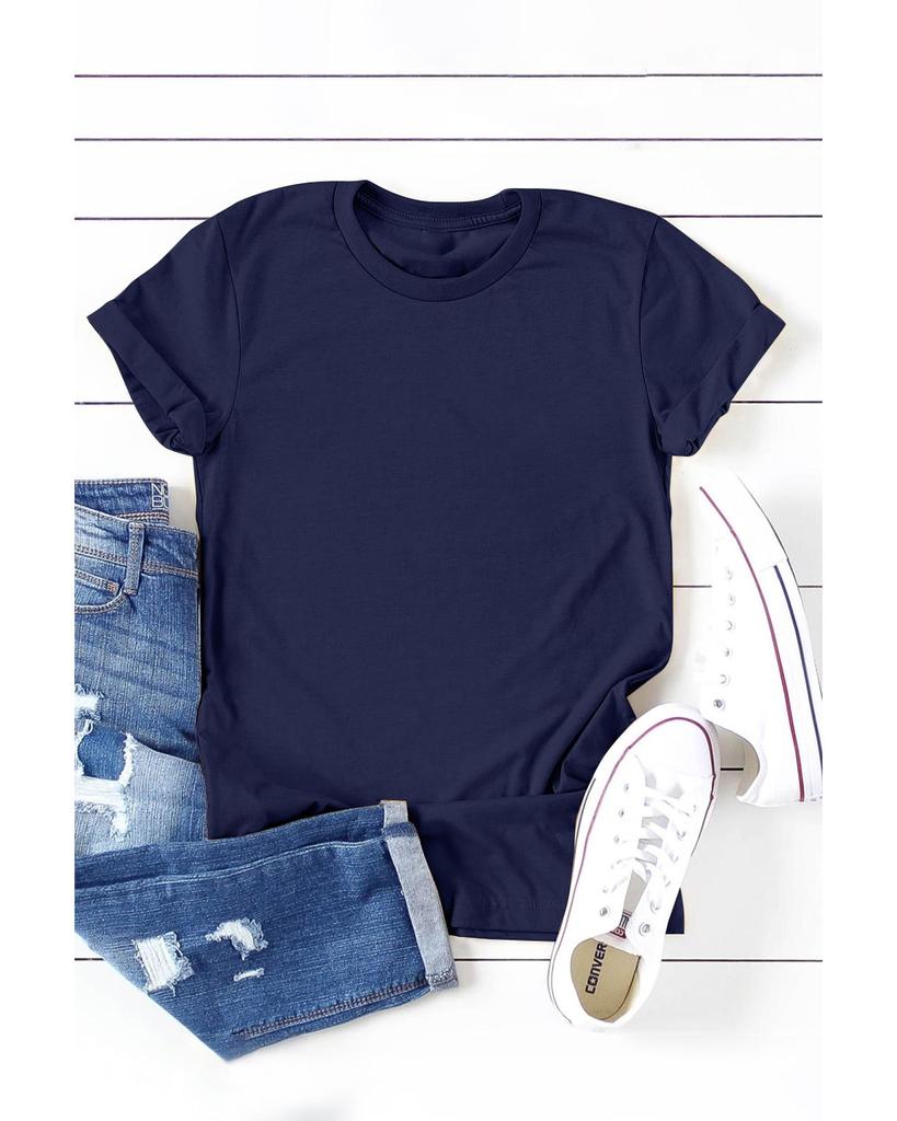 Azura Exchange Современная футболка с круглым вырезом