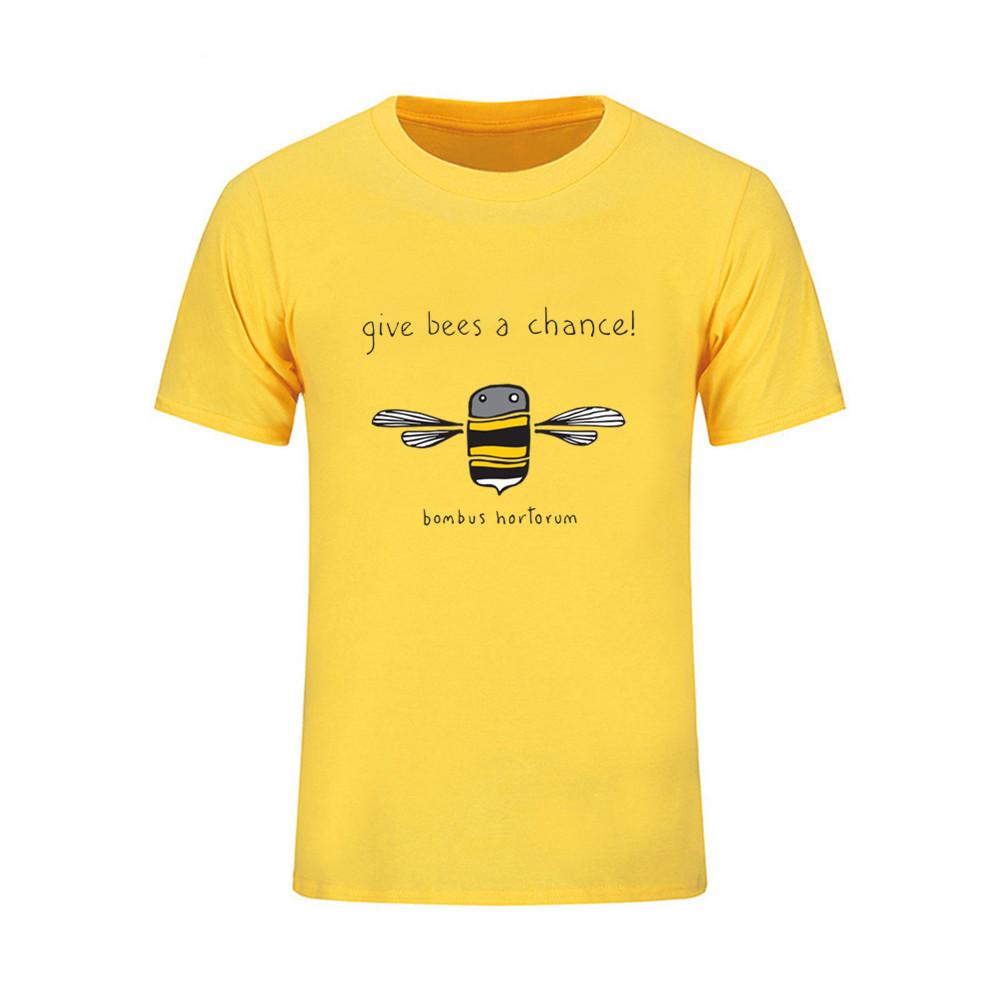 Give Me A Chance Honey Bees Whole Mens T Shirts Xxl Fashion 3D Funny T