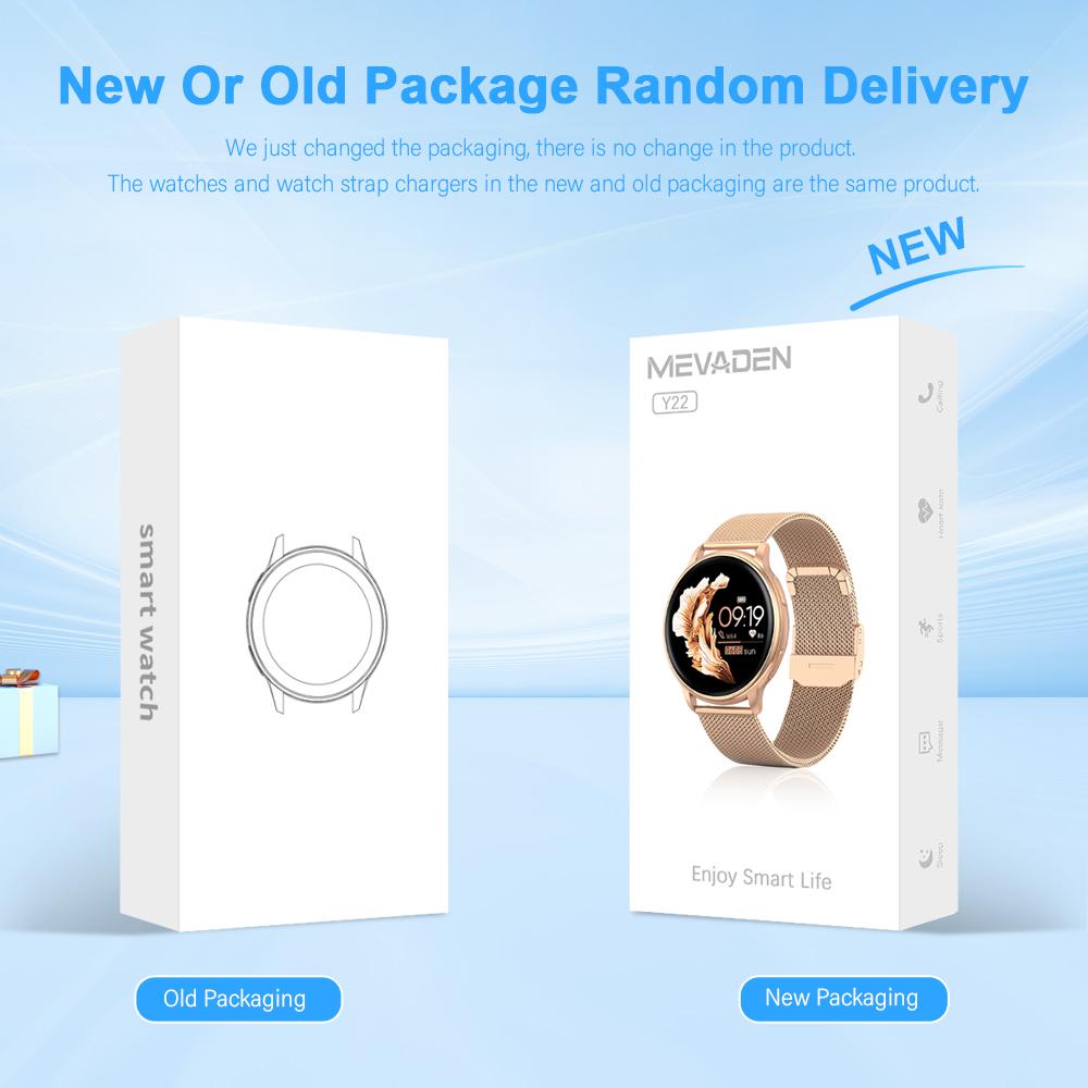 MEVADEN Смарт-часы с Bluetooth для звонков, женские часы с индивидуальным циферблатом, мужские спортивные фитнес-трекеры, умные часы с пульсометром для Android IOS