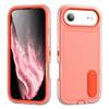 For iPhone Air Case Case Kickstand Phone Cover PC + Silicone + EVA 3-in-1 Design