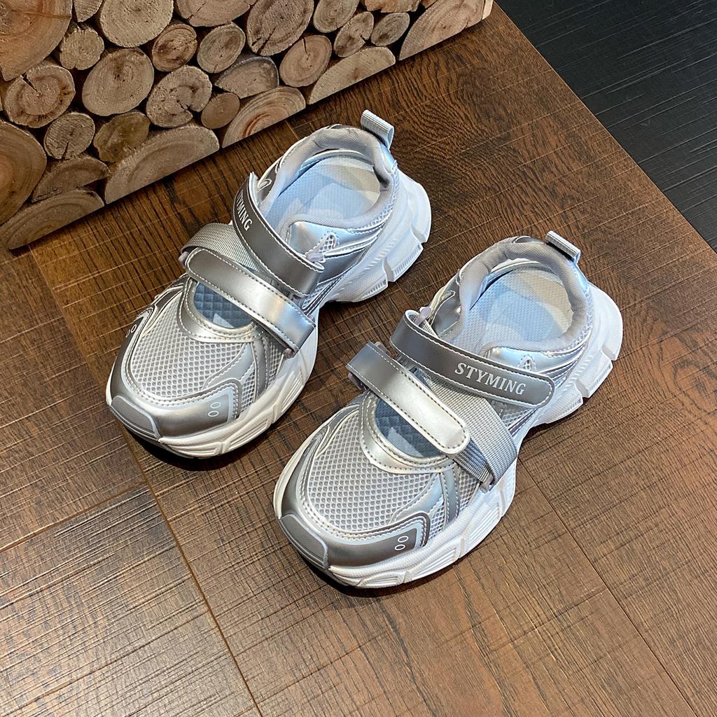 Женские полые дышащие сетчатые повседневные кроссовки с поддержкой свода стопы для путешествий на открытом воздухе, нескользящие, износостойкие, амортизирующие, с толстой подошвой, увеличивающие высоту стопы