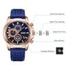 Relogio Masculino MEGIR New Sport Chronograph Silicone Mens Watches Top Brand Luxury Quartz Clock Waterproof Big Dial Watch Men