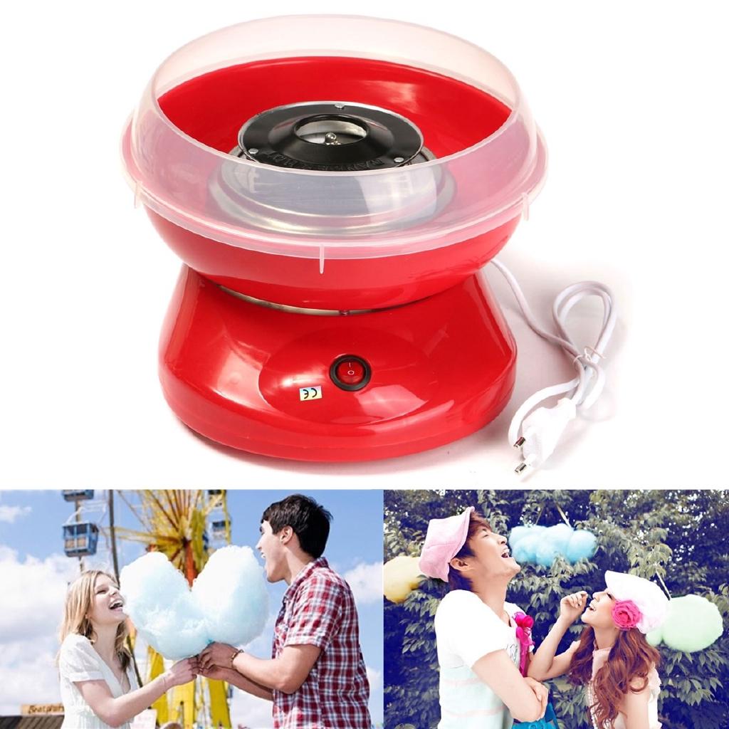 Household Cotton Candy Maker Mini Portable Electric DIY Sugar Machine Floss Food Processors For Kids Gift 450-550W