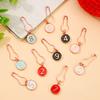 10-Pack Enamel Numbered Embroidery Markers Sewing Supplies Organizer Crochet and Knitting Tags Sewing & Crafting Processes