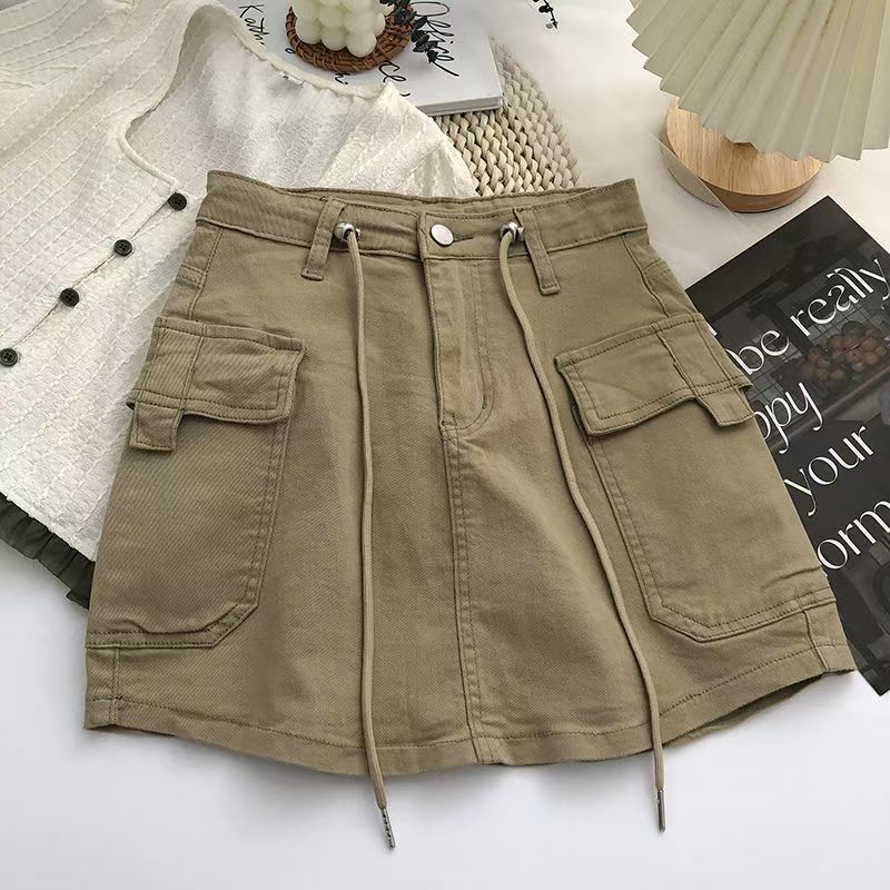 Denim Skirt For Women Summer High Waist Slim Fit Short Skirt Fashionable Casual Wear