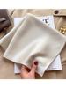 Silk mulberry silk solid color small square scarf silk scarf women's versatile spring and autumn foreign style fashion scarf with suit shirt