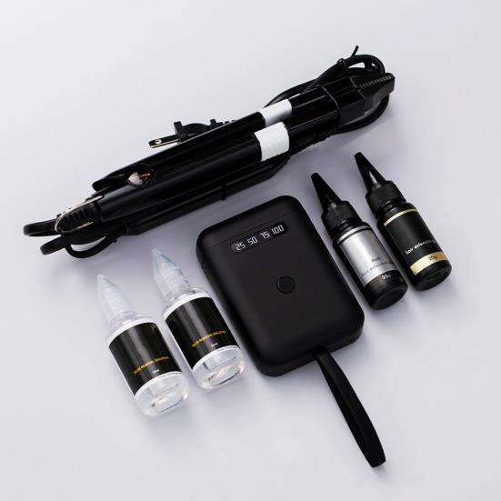 1 набор инструментов для наращивания волос с 405 нм светодиодной УФ-лампой для наращивания волос, профессиональный домашний салон, парикмахерские инструменты для снятия наращенных волос