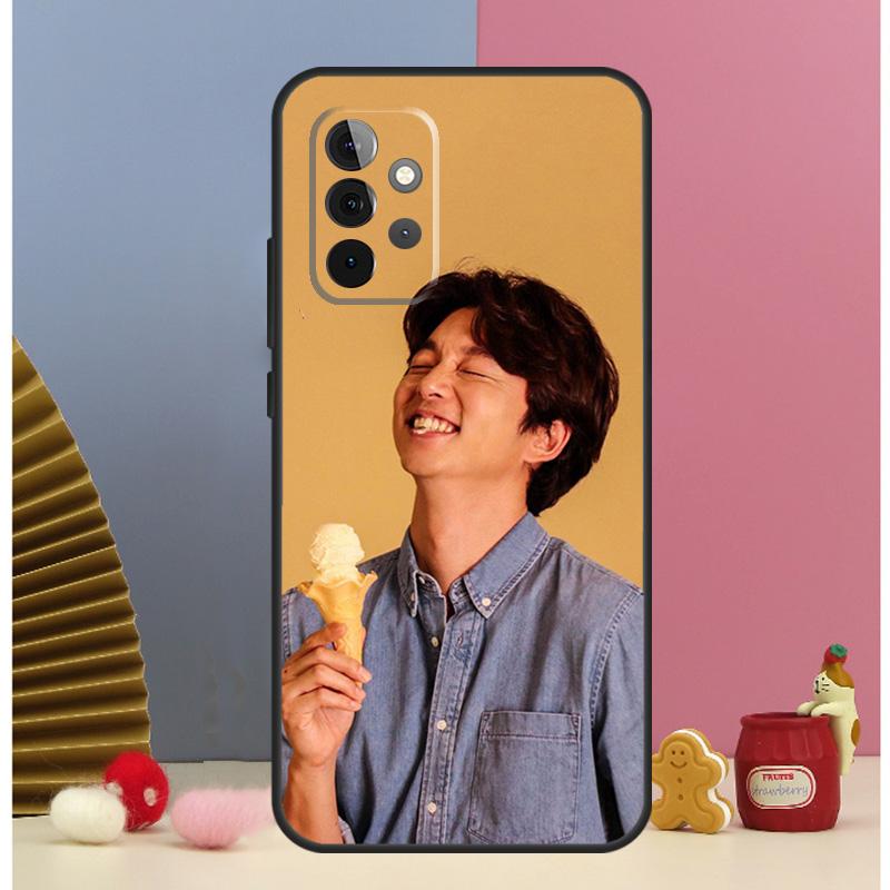 Чехол для Samsung Galaxy A53 A33 A52 A32 A22 A12 A13 A23 A51 A71 A14 A34 A54 A15 A25 с изображением Gong Yoo (Kpop)