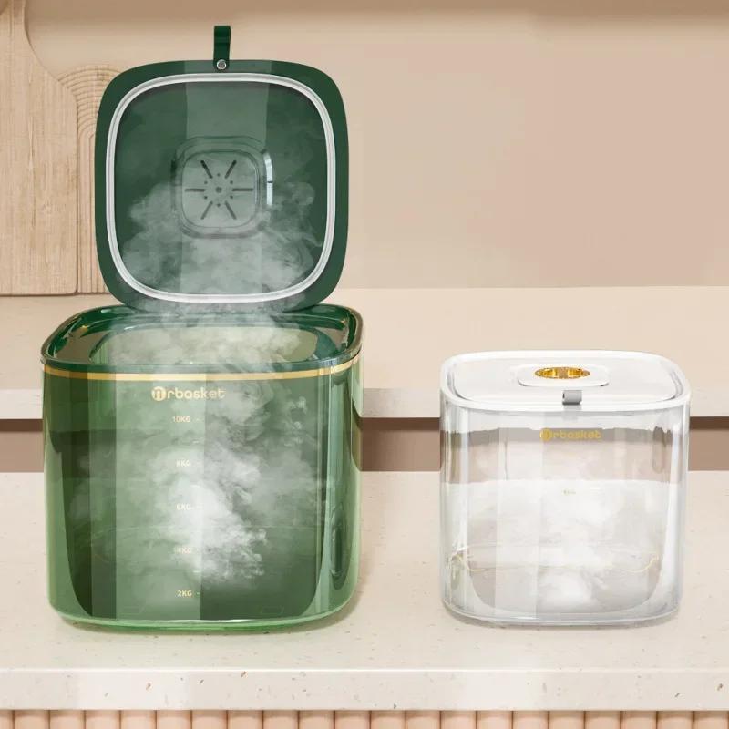 Kitchen Food Storage Containers Rice Bucket Insect and Moisture-proof Sealing Food Grade Flour Cereal Dog Food Storage Tank