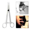 25Pieces Profession Disposable Body Piercing Plier Round Open Clamp Body Ear Lip Navel Nose Tongue Piercing Forcep Tool