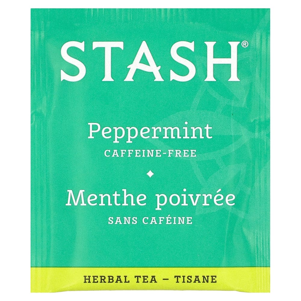 IHerb Stash Tea Мятный Травяной Чай Без Кофеина, 20 Пакетиков, 20г (0.7oz)