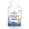 Complete Omega Junior, Ages 6+, Lemon, 180 Mini Soft Gels