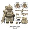Конструктор Спецназ Камуфляж Военное Оружие и Снаряжение Минифигурки Сборные Игрушки