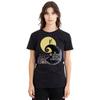 The Nightmare Before Christmas Unisex Adult Moon Silhouette T-Shirt