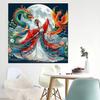 Vintage Ladies Fairy and Phoenix 5D DIY Diamond Painting Kit Diamond Embroidery Room Mural Printing Home Decoration Mural