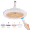 E27 LED Ceiling Fan with Light Timing Ceiling Fans Remote Control LED Ceiling Fan 3 Speeds Smart Fan Light for Bedroom Room