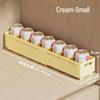 Retractable Right-Angle Cabinet Storage Drawer for Kitchen Sundries