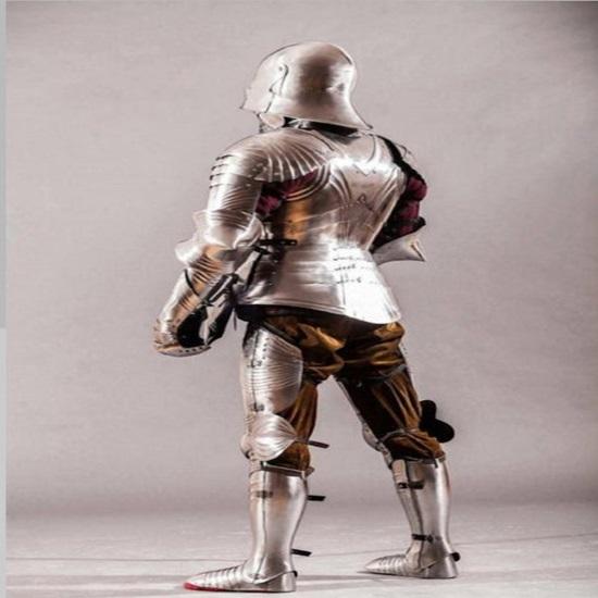 Knight Gothic Armor Suit Battle Warrior Full Armor Suit Larp Warrior Full Armor