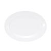 Jingyu 6-inch White Food Grade Melamine Flat Plates (2-Pack)