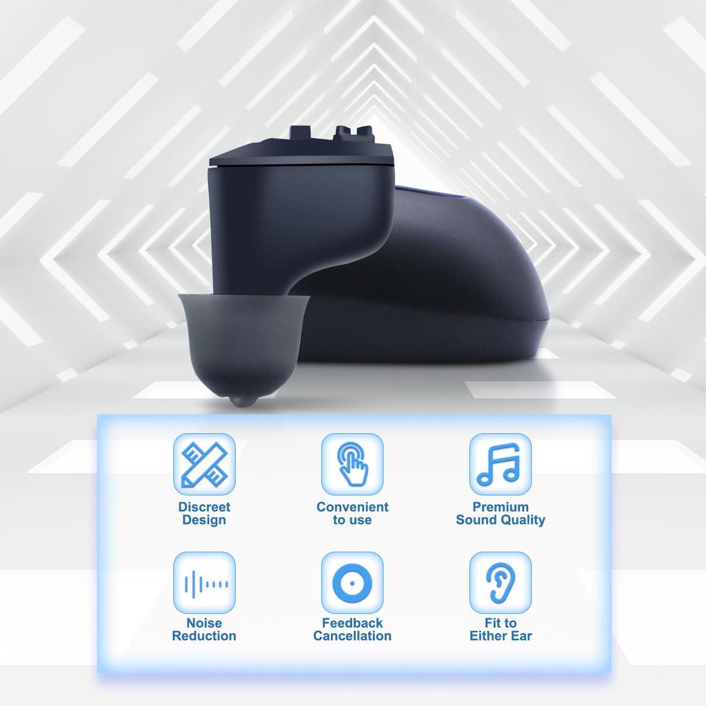 Слуховые аппараты для глухоты, перезаряжаемый усилитель звука, беспроводные наушники, инструменты для оказания первой помощи, USB-устройство Audifono