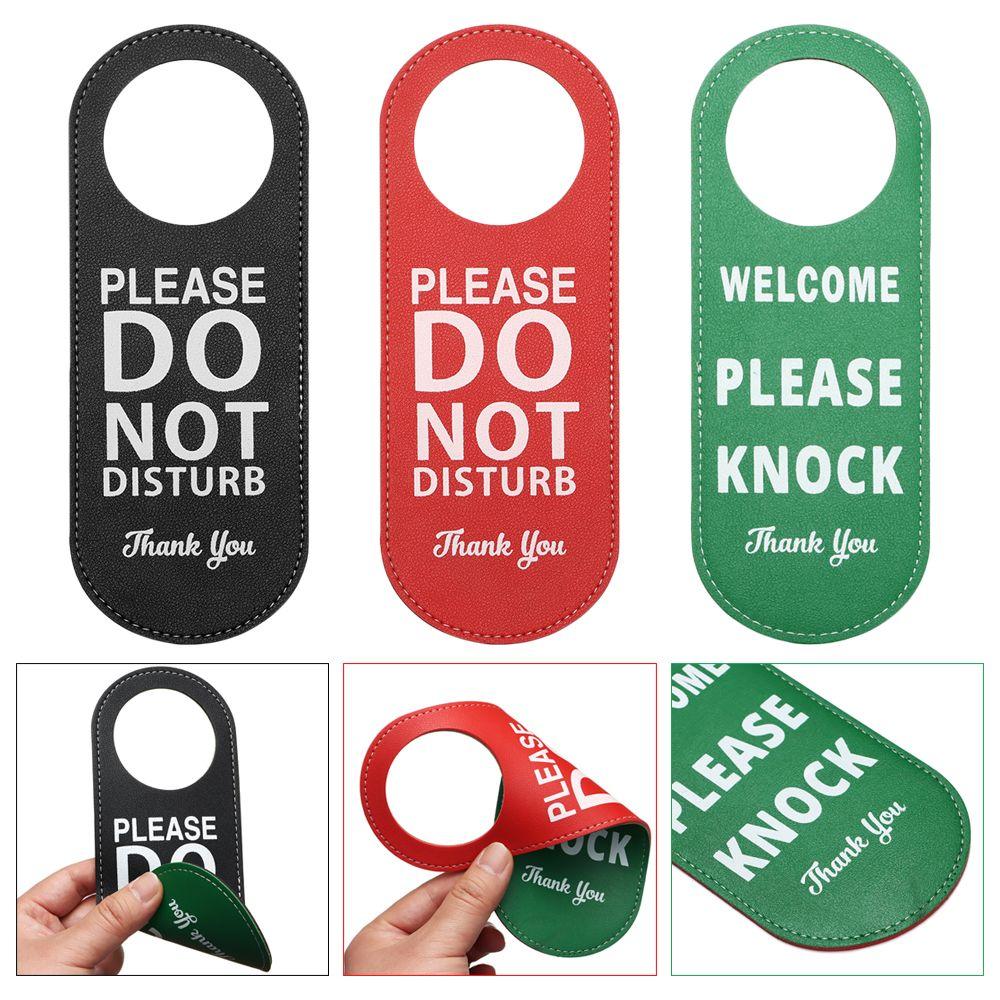 Board Tips Tag Door Hanger Tags Cleaning Label Do Not Disturb Signs Door Knobs Hanger Pendant