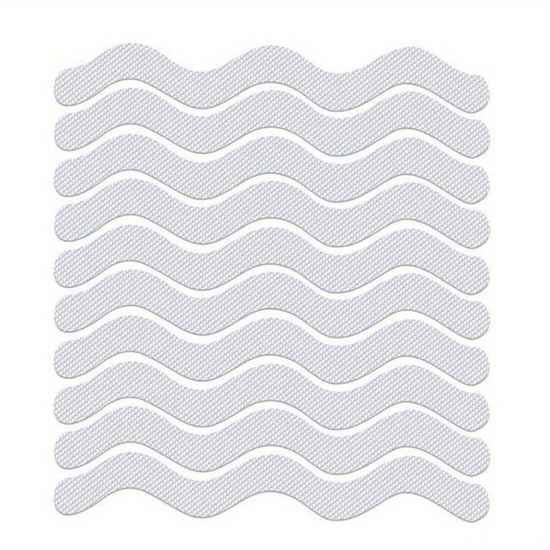 Transparent Anti-Slip Stickers for Bathroom Floor and Shower - Bathtub Floor Safety Anti-Slip Strips
