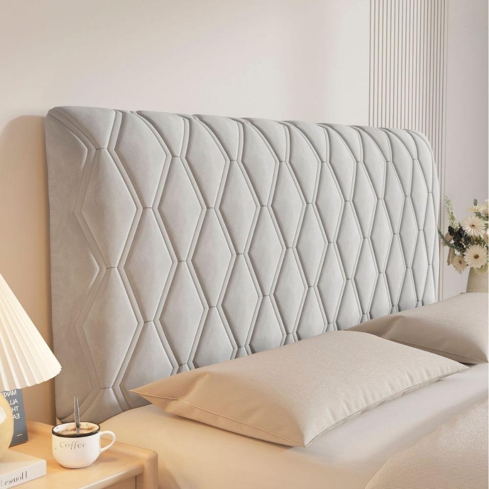 Однотонный чехол на изголовье кровати Всесторонний пылезащитный чехол на изголовье Бархатный чехол для изголовья Отель