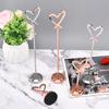 1Pc Dining Table Card Practical Wedding Number Folder Wedding Celebration Card Holder European Style Stainless Steel