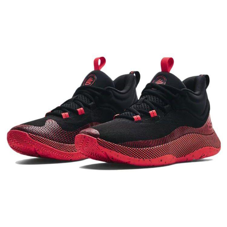 Under Armour Мужские баскетбольные кроссовки Curry HOVR Splash Черно-красные 3024719-004