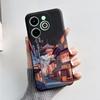 Чехол для Infinix Hot 40i Hot40i Модный Мраморный Черный Силиконовый Мягкий Чехол для Телефона Для Infinix Hot 40i 40 i X6528B Задняя Крышка Fundas