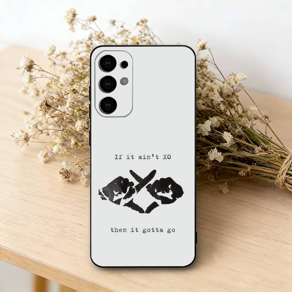 Чехол для телефона W-weeknd D-design Черный Силиконовый Мягкий Для Samsung S25,S24,S21,S22,S23,S30,Ultra,S20,Plus,Fe,Lite