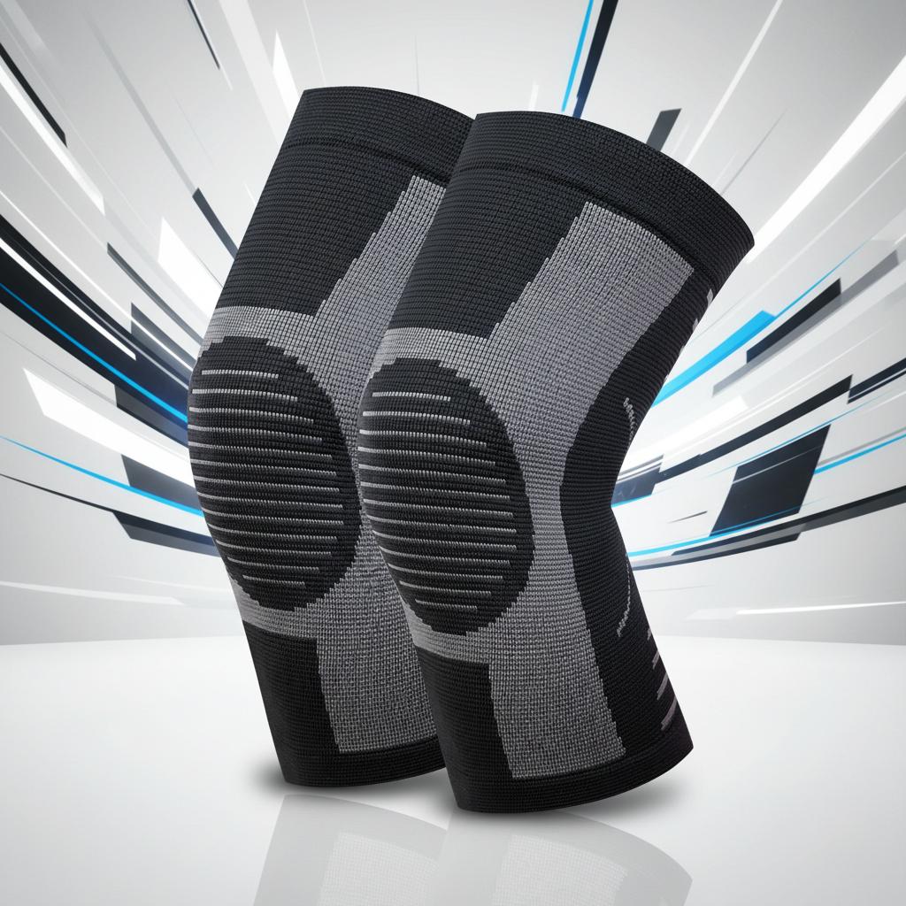 Hot Selling Knee Sleeve Support Compression Non-Slip Knee Brace Compression Sleeve Sports Knee Pad