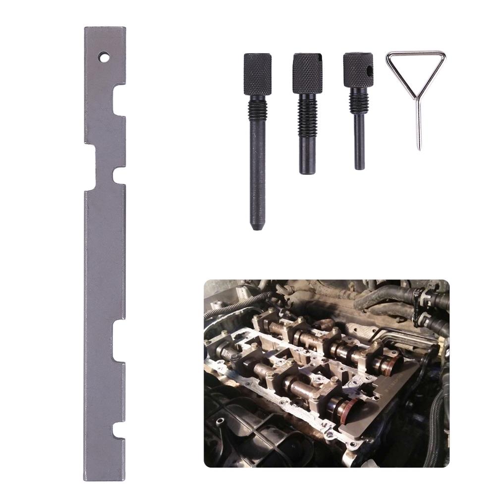 5 шт. набор для фиксации распредвала двигателя автомобиля из легированной стали инструмент для фиксации распредвала двигателя автомобиля для Ford Fiesta 95-12 для Mazda 3 BK BL