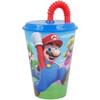 Gobelet - Super Mario - 430 Ml - Bleu - Enfant - Mélamine