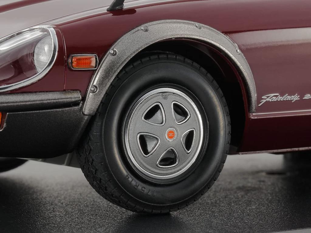 Tamiya 1/24 Masterwork Collection No. 174 Nissan Fairlady 240ZG Pre-painted Finished Model 21174 Grand Prix Maroon