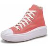 Converse Chuck Taylor All Star Удобные высокие кеды из парусины Унисекс Розовые