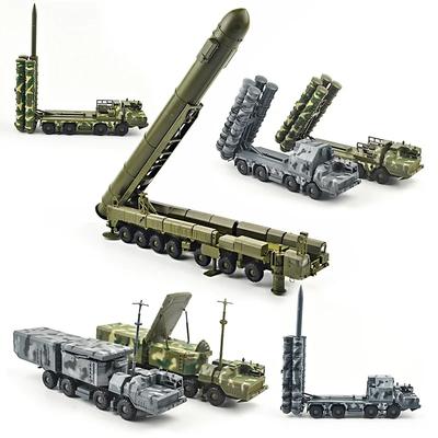 1/72 4d сборка военной баллистической ракетной системы S-300 SA-10 Grumble RT-2PM Topol, литая под давлением модель грузовика, набор строительных игрушек