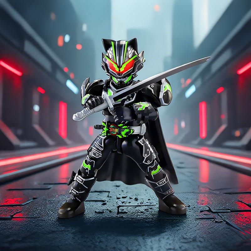 1/9 шт. BLOKEES Слепой бокс Серия 3 игра на выживание Камен Райдер Ex-Aid Тайкун Сабер Генм Глэр Подвижная модель Сборные игрушки