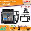 9,7-дюймовый вертикальный экран Tesla Android для Honda Civic 1996-1999 Мультимедийный автомобильный радиоприемник GPS-навигатор плеер