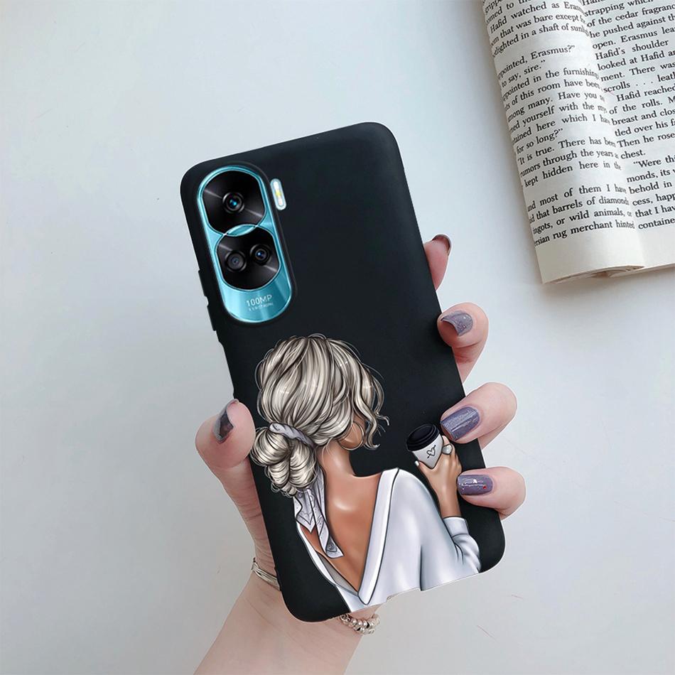 For Huawei Honor 90 Lite Case Honor90 Lite Soft Silicon Super Mom Baby Fashion Girls Back Cover for Honor 90 Lite 5G 6.7" Fundas