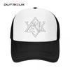 Star Of David Baseball Caps Unisex Snapback Hats Lovers Trucker Caps Women Breathable Mesh Visor Bones