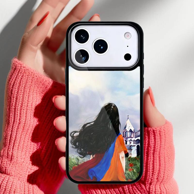 Армения Армянский Флаг Чехол для Телефона для iPhone 17 16 15 14 13 Pro Max Задняя Крышка для 12 11 Pro Coque