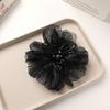 Organza Fabric Fabric Flower Corsage Beaded Flower Flower Applique Flower Patch  Formal Wear