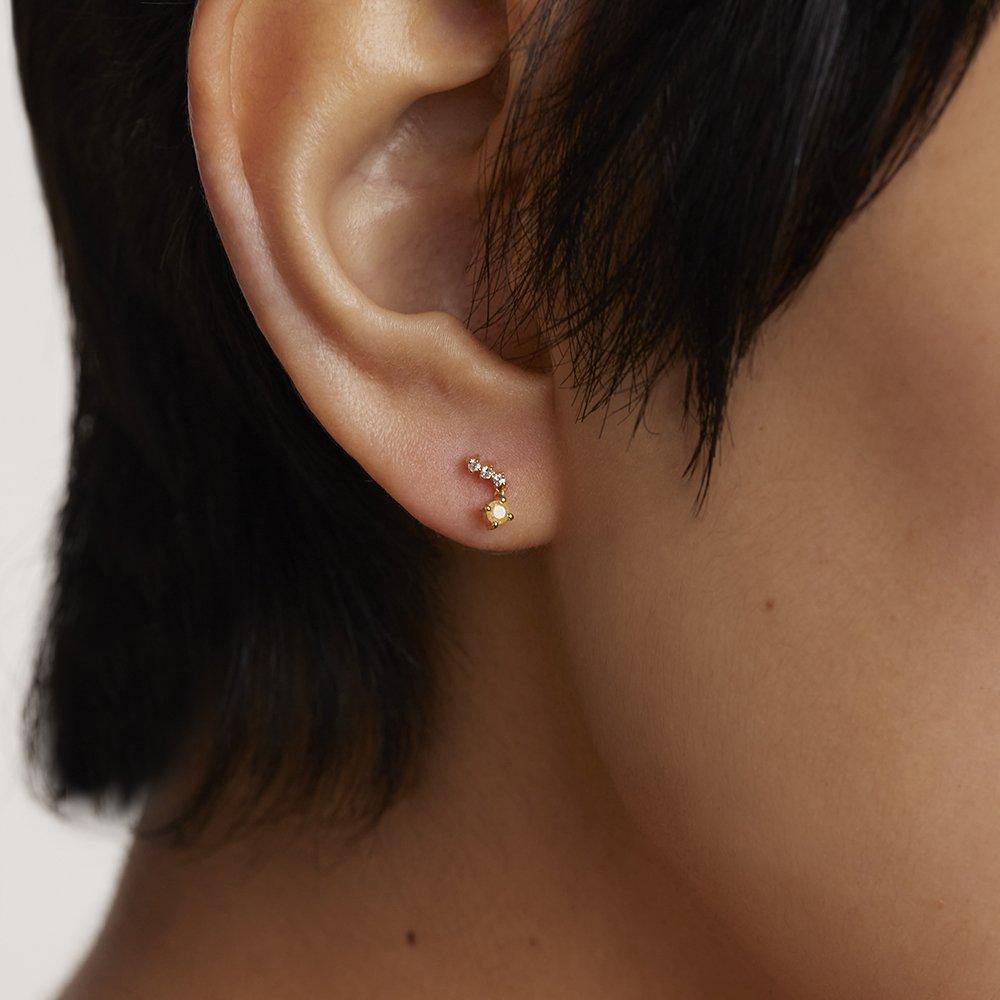 [PD Paola] Juno Collection Astrid Earrings (Yellow Gold Color)